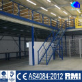 Almacén Multi Tier Mezzanine Rack System Construir Mezzanine Floor